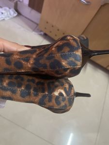 Cheetah Print Kitten Heels New With Tag Boots