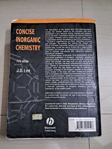 Concise Inorganic Chemistry