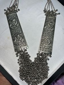 Statement Silver Necklace