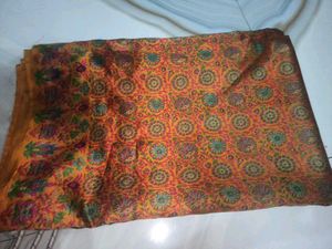 Floral Print Dress Material