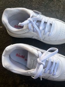 White Casual Sneakers