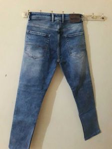 &#34;Rugged Comfort - Dark Wash Slim Fit Jeans&#34;