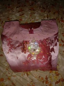 Elegant Floral Pink Gown For Women 💖💅✨