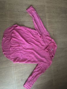 Pink Long Sleeve Top