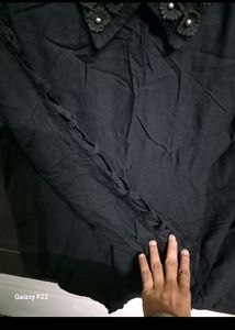 Black Off Shoulder Top