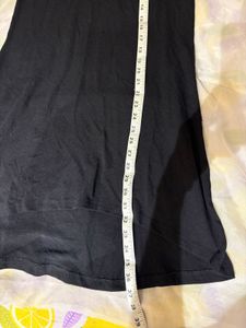 Black High Low  Mini Dress