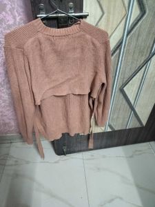 Light Pink nude Colour - Women Sweater