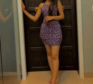 Floral Bodycon Mini Dress