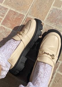 Chunky Lug Sole Loafers