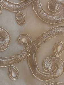 Golden Embroidered and stonework Blouse