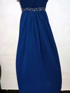 Blue Party Gown