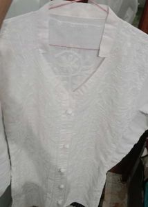 White Embroided Kurta Pajama