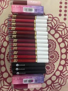 Lipstick And Lipgloss Combo Of 15