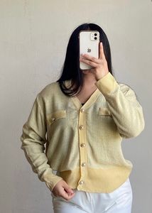 Korean Elegant Knit Cardigan💛❤️