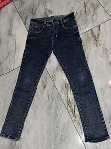 Stylish Dark Blue Denim Jeans