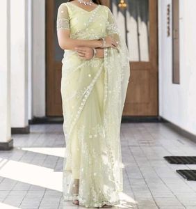 Elegant Net Saree