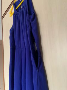 Vero Moda Royal Blue High-Low Dress