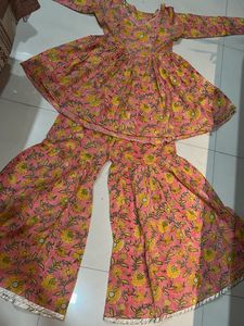 Cotton Sharara Kurti