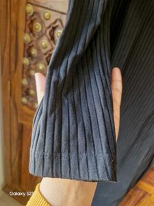 Sassafras Black Midi Dress
