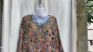 I. Paisley Print Dress