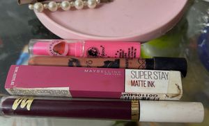4 ITEMS LIPSTICK | Maybelline, My Glam, Etc