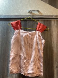 Polka Dot Sleeveless Pinterest Top