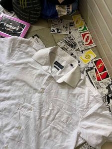 Vintage White Short Sleeve Shirt