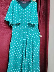 Retro Style Maxi Dress