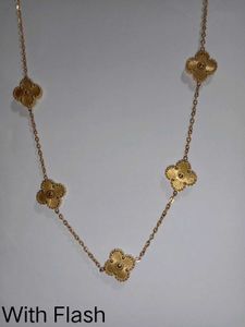 Gold Clover Necklace