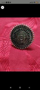 Red and white combination saree...