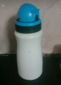 kids slipper ad water bottle
