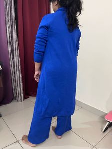 Elegant Royal Blue 3-Piece cord Set