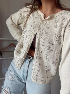 Vintage Embellished Cardigan