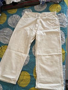 Cream Colour Jean