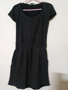 Shein Black Lace Romper