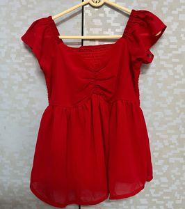 Stylish Red Top