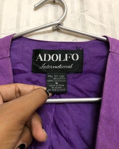 Adolfo Purple Waistcoat