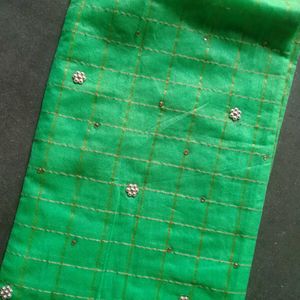 Green Embroidered Salwar Kameez
