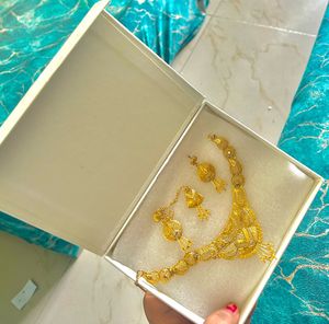Gold Plated Jewelry Set