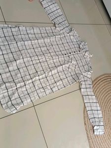 Shirt With Check Print