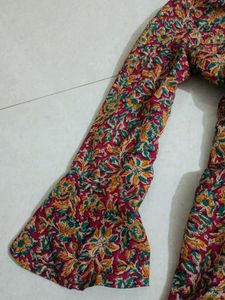 Floral Print Top