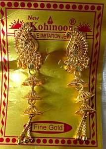 Golden Polish Earrings