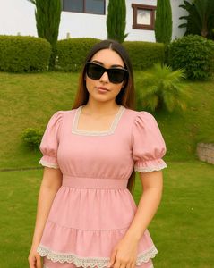 🩷Pink Tiered Mini Top ✨