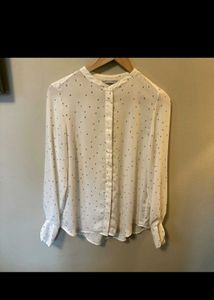 H&amp;M Hearts Pattern Full Sleeve Shirt