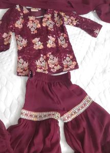 Festive Girls&#39; Ethnic Set SEQUENCE