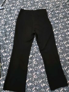 Tourser Pants With Little Flare At The Bottom