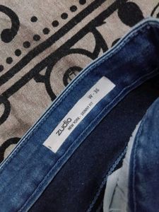 Blue &amp; Black Denim Jeans