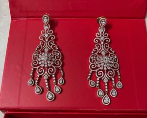 Kushals Sparkly Dangle Earrings