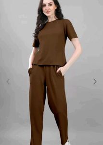 Beautiful Brown Cord Set