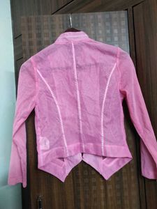 Pink Mesh Jacket
